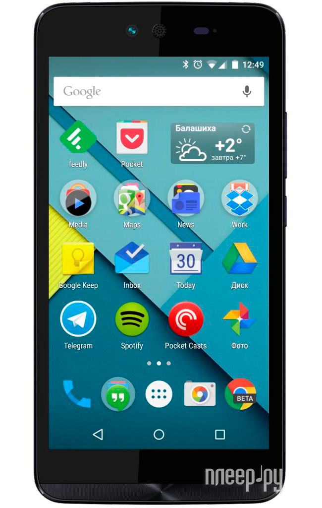 Сотовый телефон Micromax Q338 Canvas Magnus 2 Blue