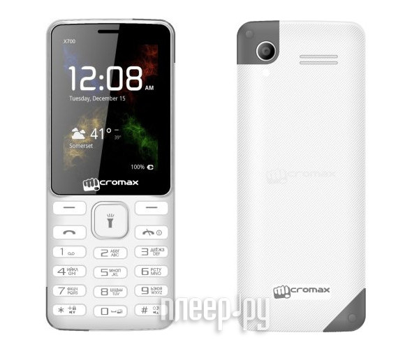 Сотовый телефон Micromax X700 White