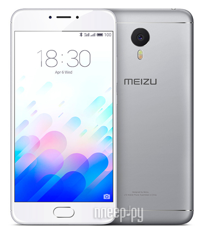   Meizu M3 Note 16Gb Silver-White 