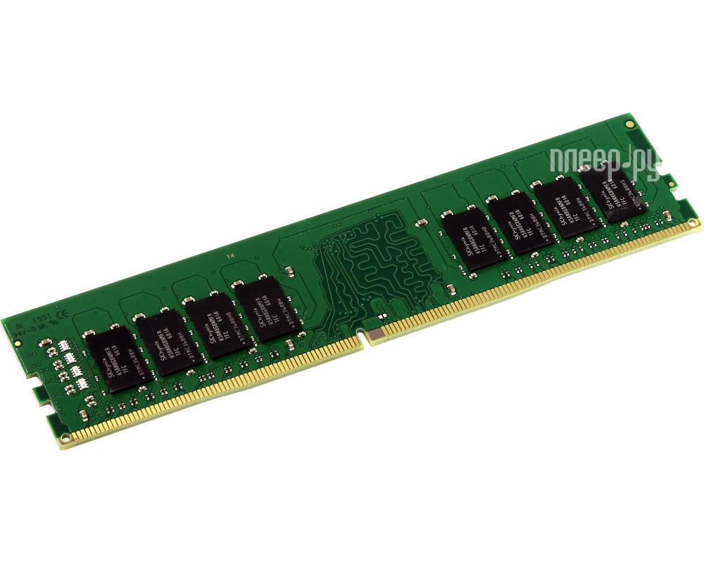   Kingston DDR4 DIMM 2133MHz PC4-17000 CL15 - 16Gb KVR21E15D8 / 16