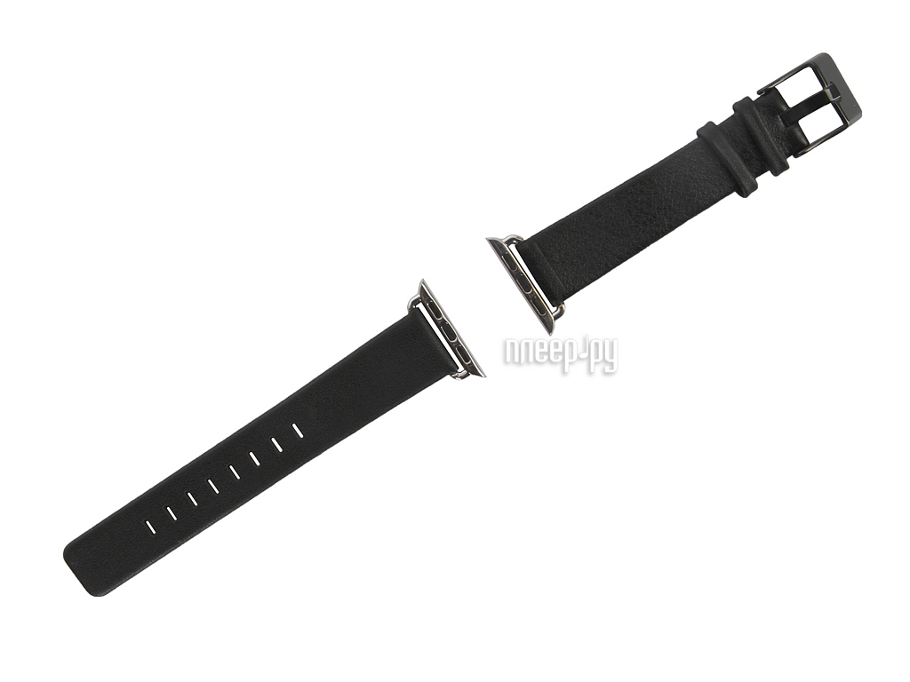   APPLE Watch Remax RM 382 Black Leather  1302 
