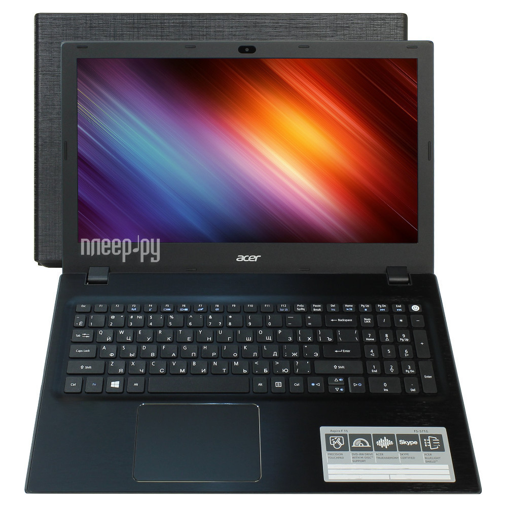  Acer Aspire F5-571G-341W NX.GA4ER.006 (Intel Core i3-5005U 2.0 GHz / 8192Mb / 1000Gb / DVD-RW / nVidia GeForce 940M 2048Mb / Wi-Fi / Cam / 15.6 / 1920x1080 / Linux)