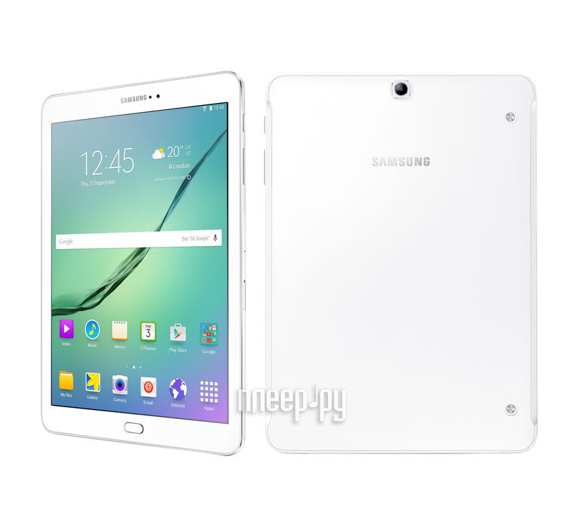  Samsung SM-T813 Galaxy Tab S2 9.7 32Gb White SM-T813NZWESER (Qualcomm Snapdragon 652 1.8 GHz / 3072Mb / 32Gb / Wi-Fi / Bluetooth / Cam / 9.7 / 2048x1536 / Android) 