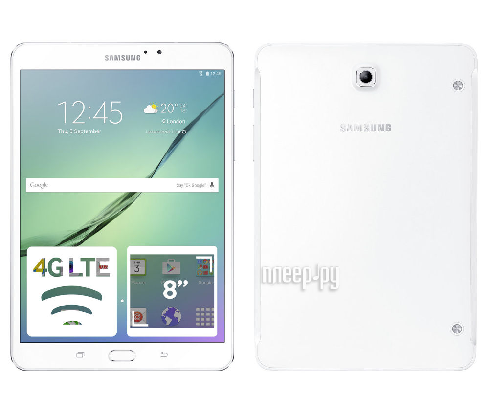  Samsung SM-T719N Galaxy Tab S2 8.0 - 32Gb LTE White SM-T719NZWESER (Qualcomm Snapdragon 652 1.8 GHz / 3072Mb / 32Gb / Wi-Fi / Bluetooth / Cam / 8.0 / 2048x1536 / Android)