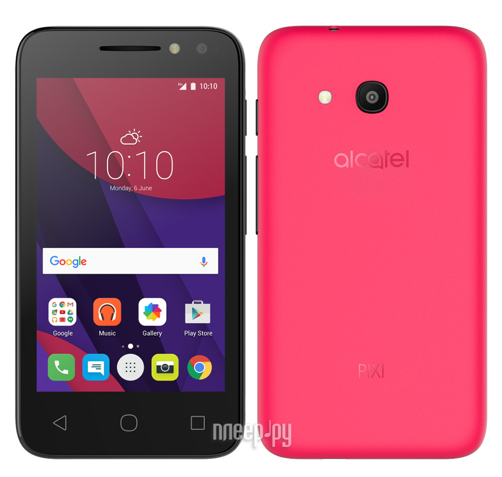   Alcatel OneTouch 4034D PIXI 4 (4) Neon Pink 