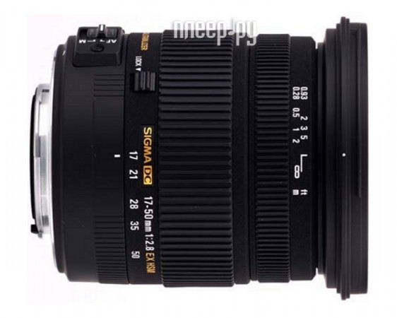  Sigma AF 17-50mm f / 2.8 EX DC OS HSM Canon EF-S 
