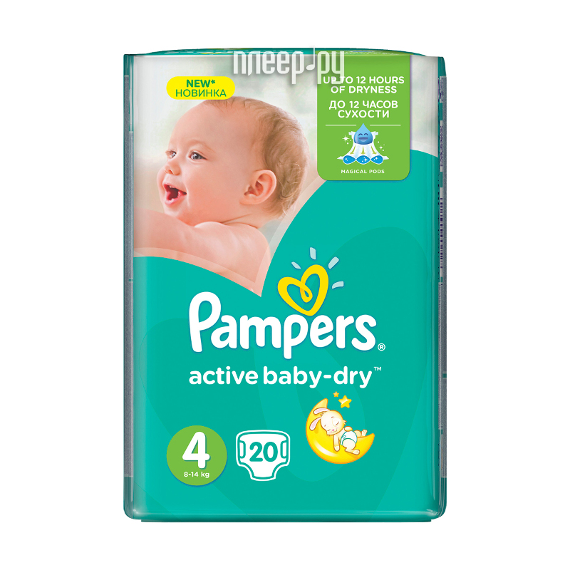  Pampers Active Baby-Dry Maxi 7-14 20 4015600002527  294 