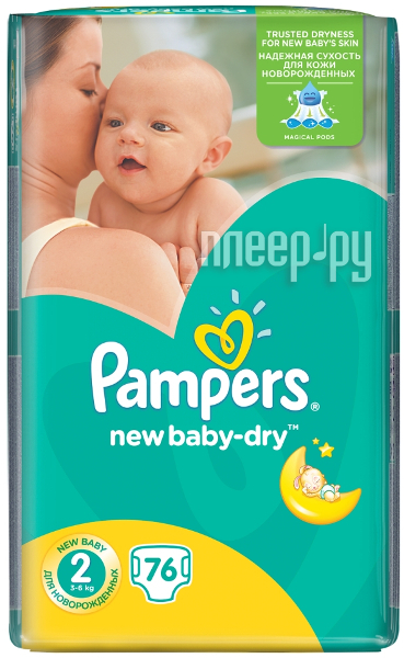  Pampers New Baby-Dry Mini 3-6 76 4015400735878