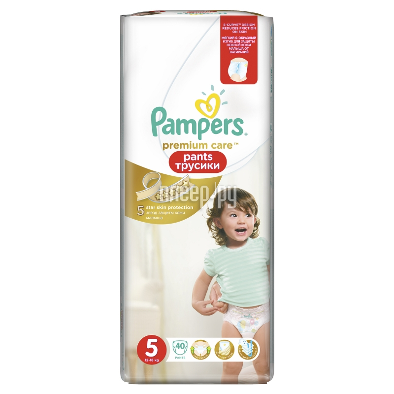  Pampers Premium Care Pants Junior 12-18 40 4015400772101