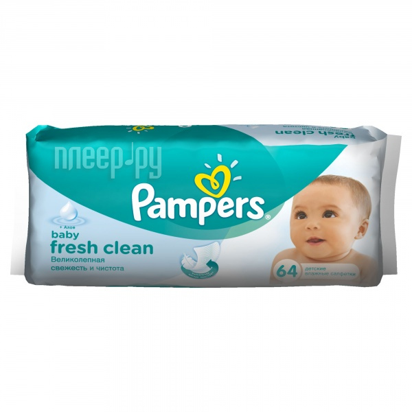  Pampers Fresh Clean 64 4015400439110