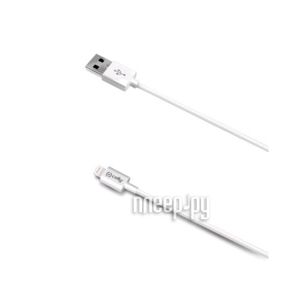  Celly MFi USB-Lightning White USBIP52M
