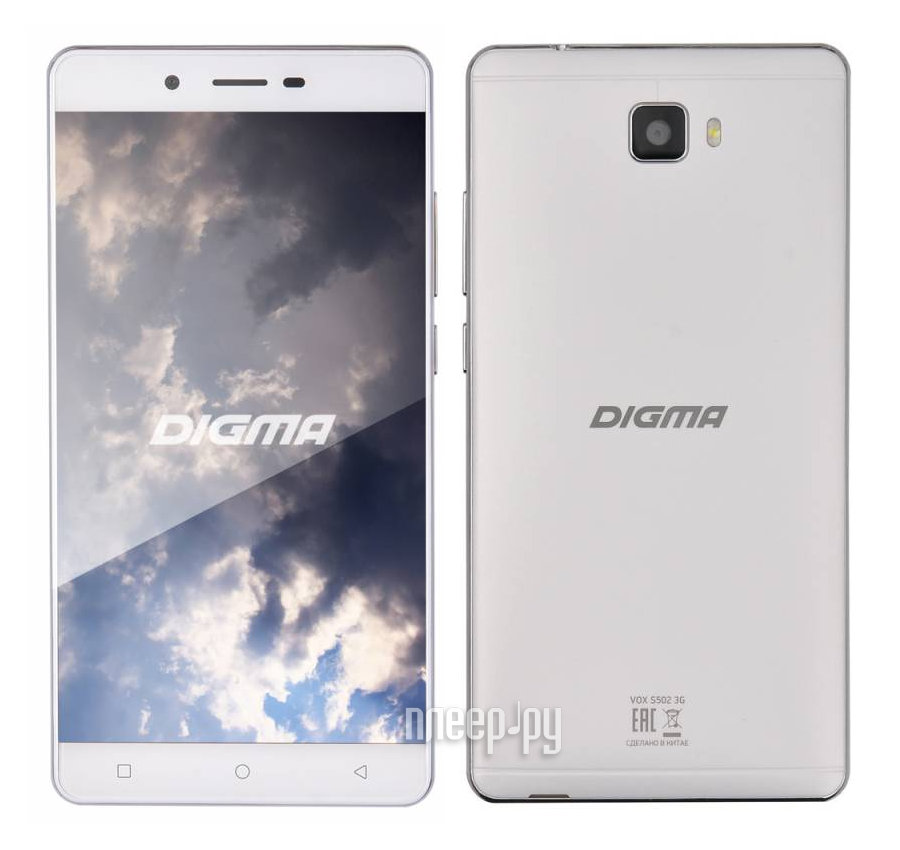   Digma Vox S502 3G White 