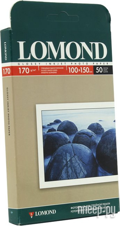  Lomond 0102150  170g / m2 10x15cm  50   264 