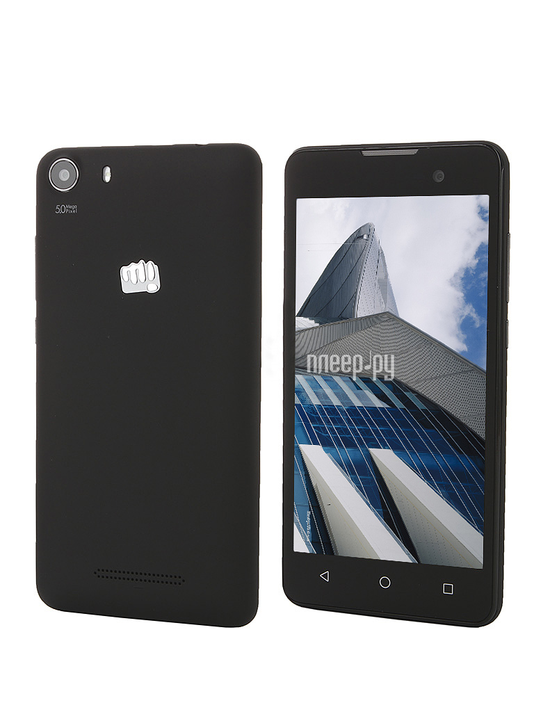 Сотовый телефон Micromax Q334 Canvas Magnus Black