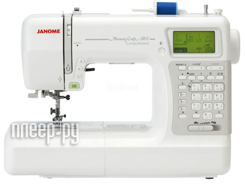  Janome Memory Craft 5200 