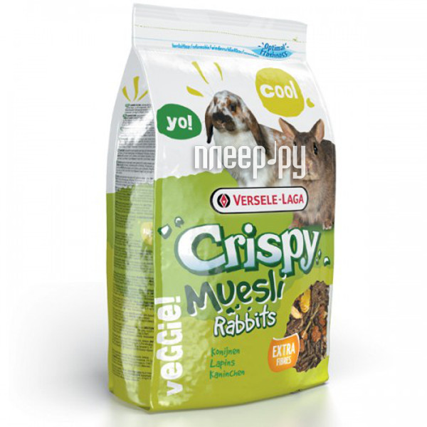  Versele-Laga Crispy Muesli Rabbits 1kg   271.16.617014 / 461701 