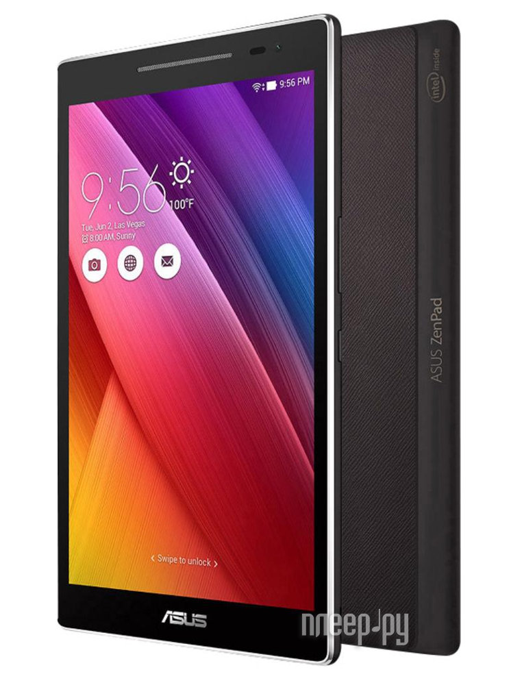  ASUS ZenPad 8 Z380KNL-6A031A Black 90NP0246-M03100 (Qualcomm Quad Core 8916 1.2 GHz / 1024Mb / 16Gb / LTE / Wi-Fi / Cam / 8.0 / 1280x800 / Android)