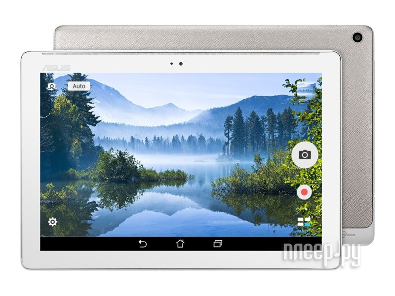  ASUS ZenPad 10 Z300CNG-6B009A White 90NP0215-M02050 (Intel Atom x3-C3230 1.2 GHz / 1024Mb / 16Gb / Wi-Fi / Cam / 10.1 / 1280x800 / Android) 