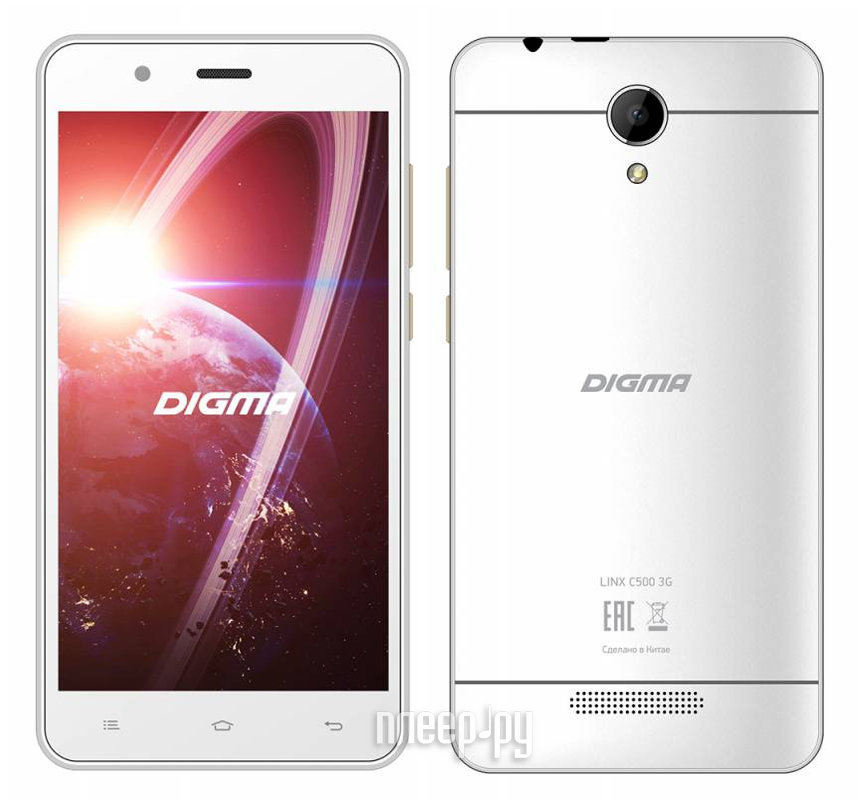   Digma Linx C500 3G White 