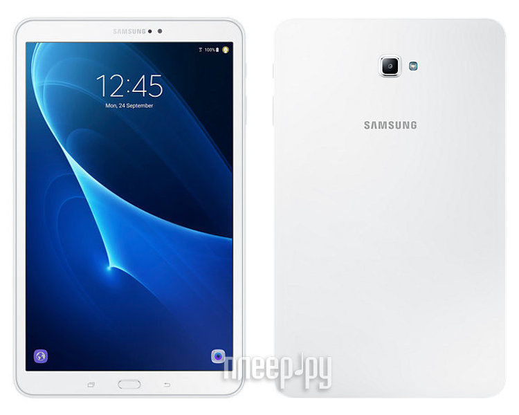  Samsung SM-T580 Galaxy Tab A 10.1 - 16Gb White SM-T580NZWASER (Exynos 7870 1.6 GHz / 2048Mb / 16Gb / Wi-Fi / Bluetooth / GPS / Cam / 10.1 / 1920x1200 / Android) 