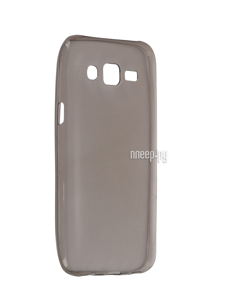 Аксессуар Чехол-накладка Samsung Galaxy J5 SM-J500 Krutoff Transparent-Black 11702 купить