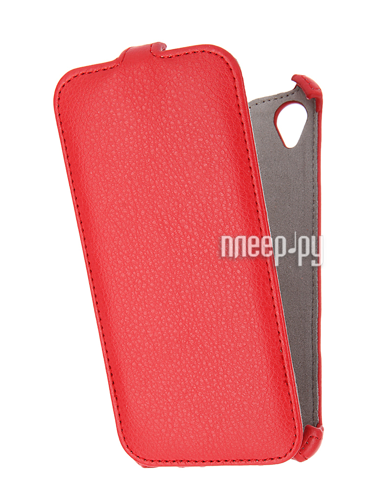   Sony Xperia X Activ Flip Case Leather Red 57556  95 