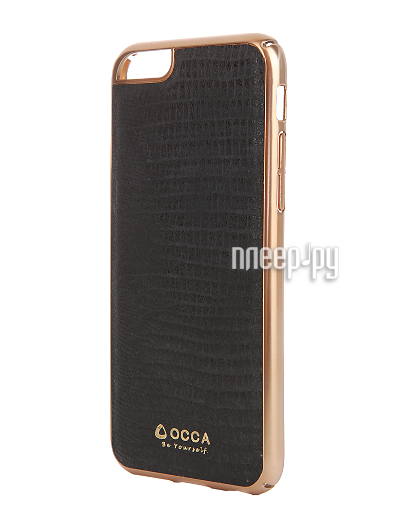   OCCA Lizard Collection  APPLE iPhone 6 / 6S Black 