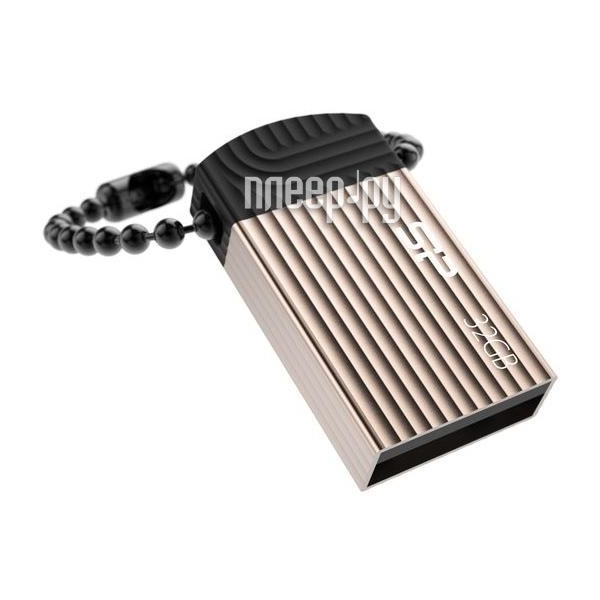 USB Flash Drive 32Gb - Silicon Power Touch T20 Champagne SP032GBUF2T20V1C  968 