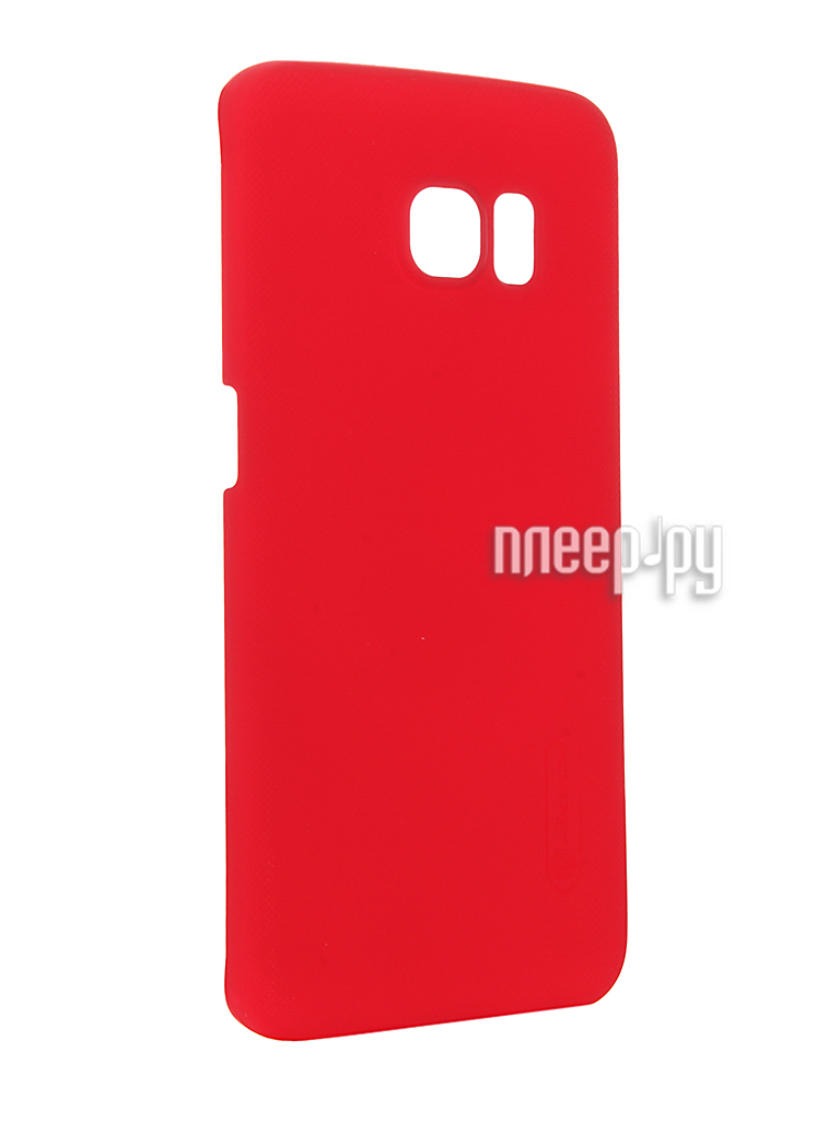  Samsung Galaxy S6 Edge G925F Nillkin Frosted Shield Red  415 