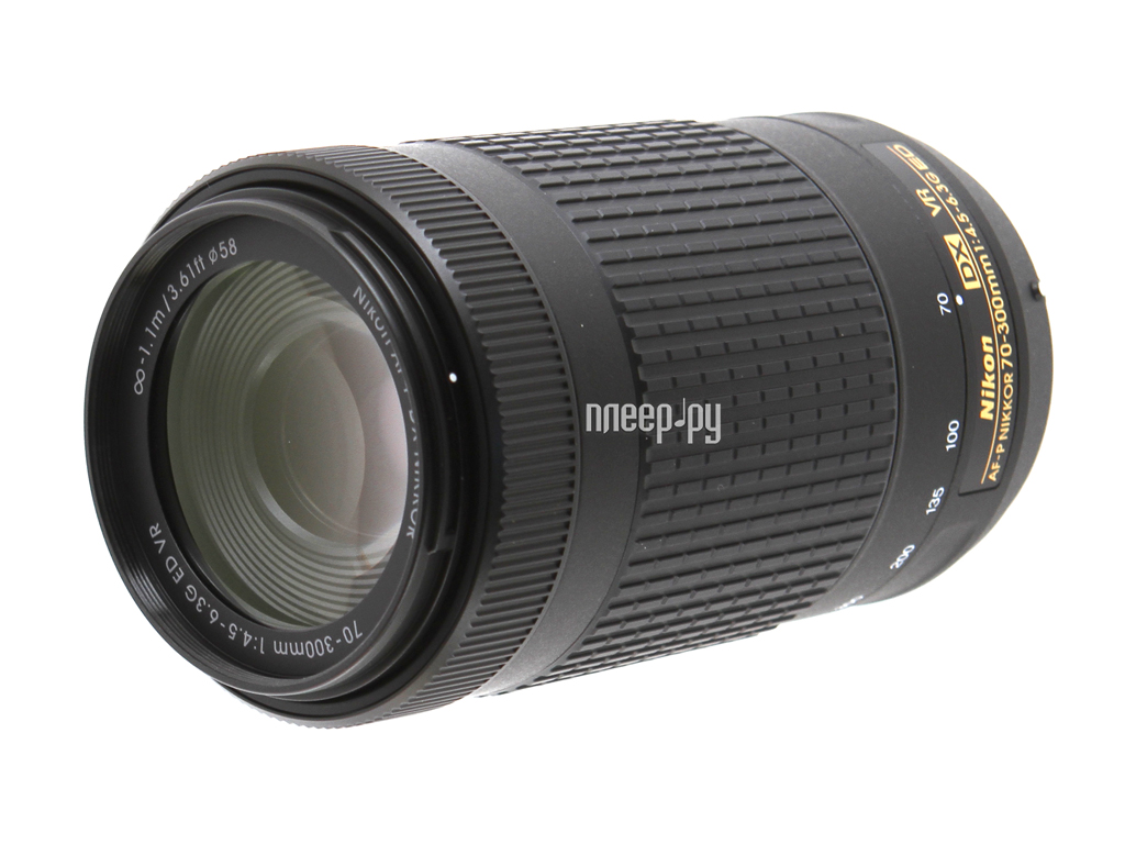  Nikon AF-P DX Nikkor 70-300 mm F / 4.5-6.3G ED VR 