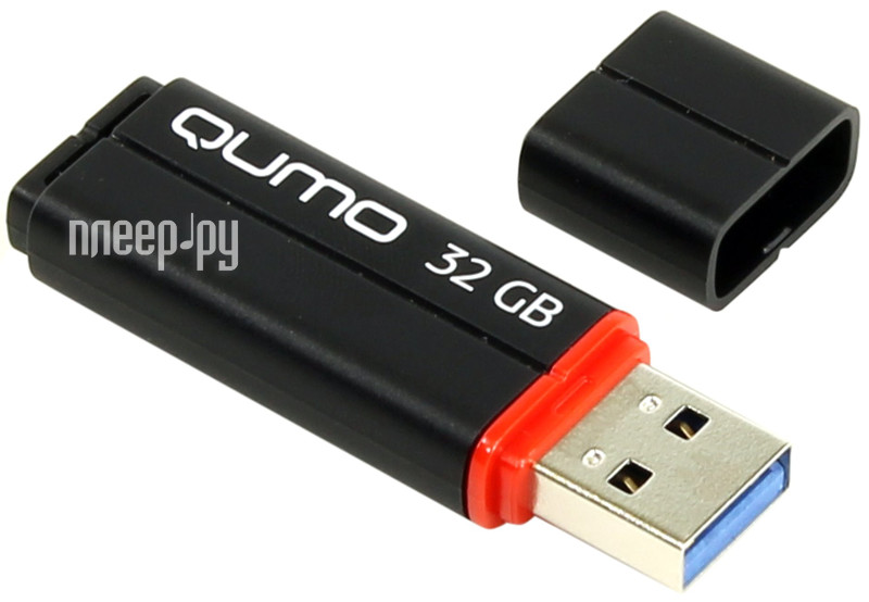 USB Flash Drive 32Gb - Qumo Speedster Black 