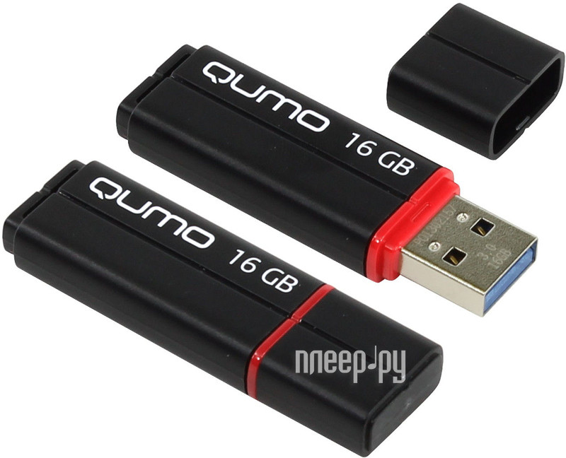 USB Flash Drive 16Gb - Qumo Speedster Black 