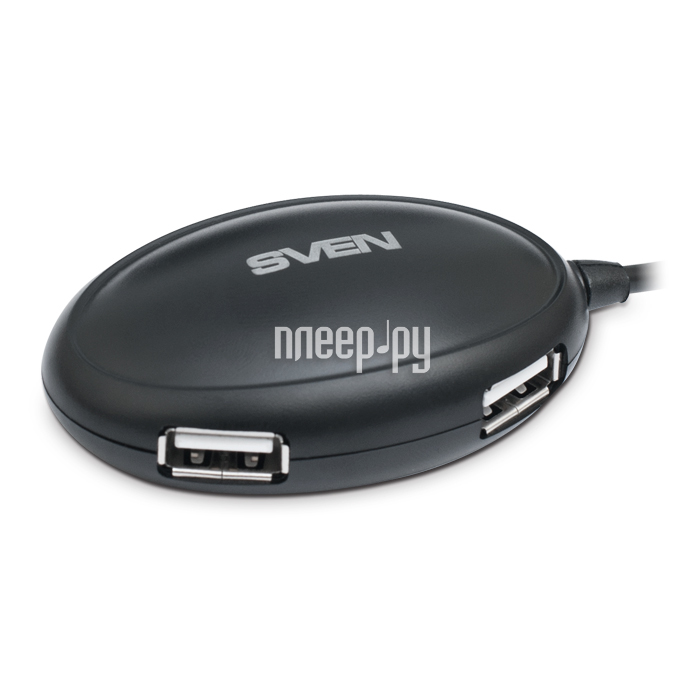 Sven HB-401 USB 4 ports Black SV-012830