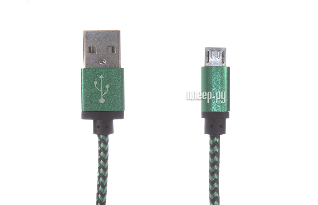 Gembird Cablexpert USB AM / microBM 5P 1m Green CC-mUSB2gn1m 