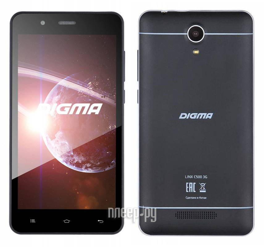   Digma Linx C500 3G Graphite  3004 