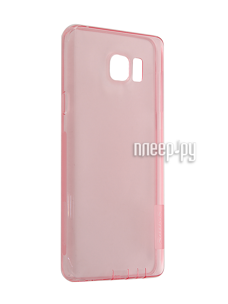   Samsung Galaxy Note 5 N920T Nillkin Nature TPU Transparent Pink  278 