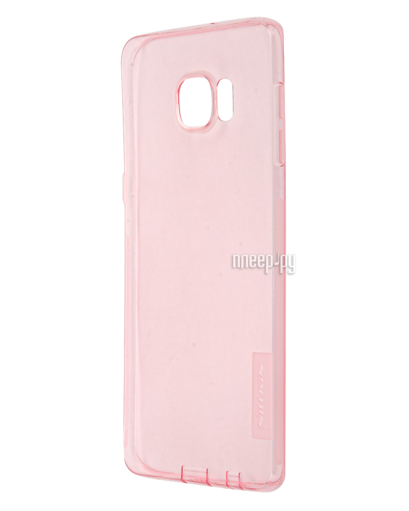   Samsung Galaxy S6 Edge+ G928T Nillkin Nature TPU Transparent Pink
