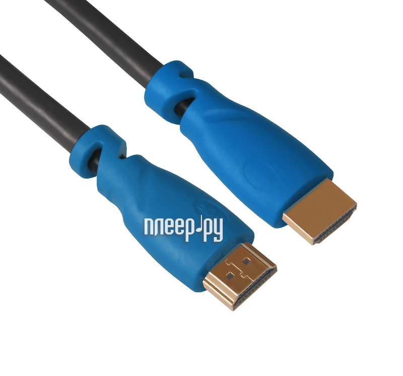  Greenconnect HDMI M / M v1.4 2m Black-Blue GCR-HM330-2.0m  410 