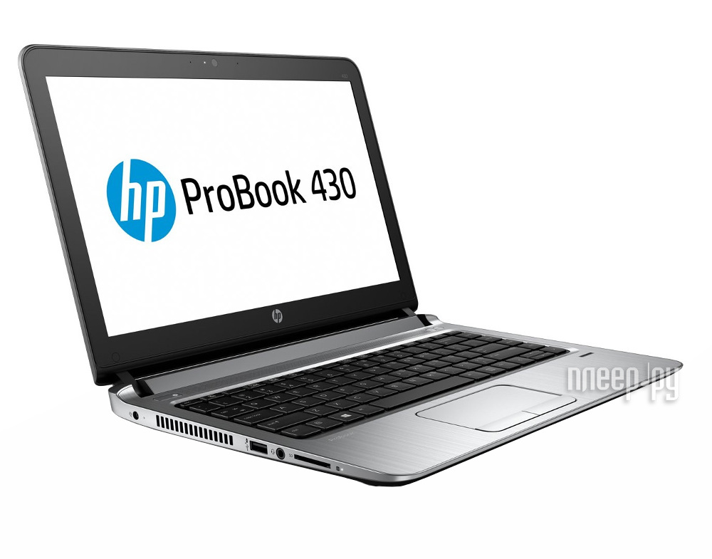  HP Probook 430 W4N70EA (Intel Core i5-6200U 2.3 GHz / 4096Mb / 500Gb / No ODD / Intel HD Graphics / Wi-Fi / Bluetooth / Cam / 13.3 / 1366x768 / Windows 7 64-bit)