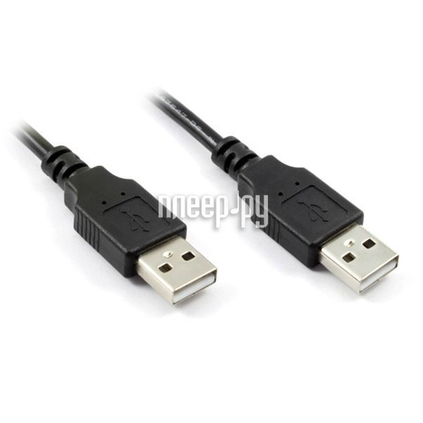  Greenconnect USB 2.0 AM-AM Black GCR-UM2M-BB2S-0.5m 