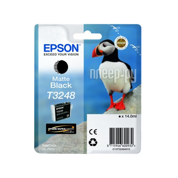  Epson T3248 C13T32484010 Matte Black  SC-P400  1036 