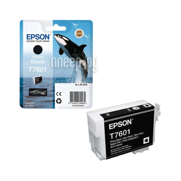  Epson T7601 C13T76014010 Photo Black  SC-P600 