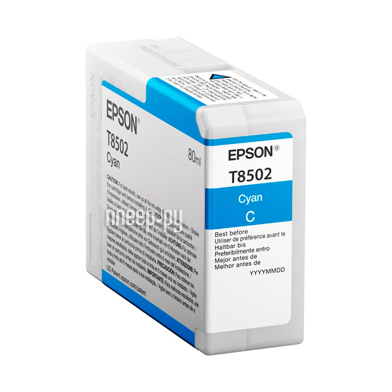  Epson T8502 C13T850200 Cyan  SC-P800  3566 