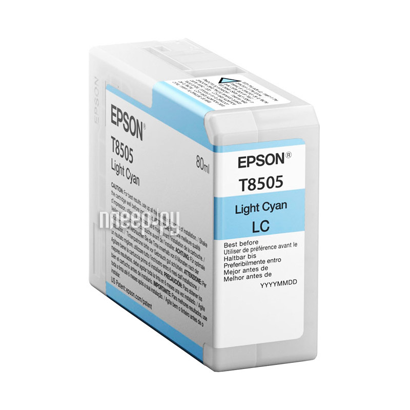  Epson T8505 C13T850500 Light Cyan  SC-P800  3792 