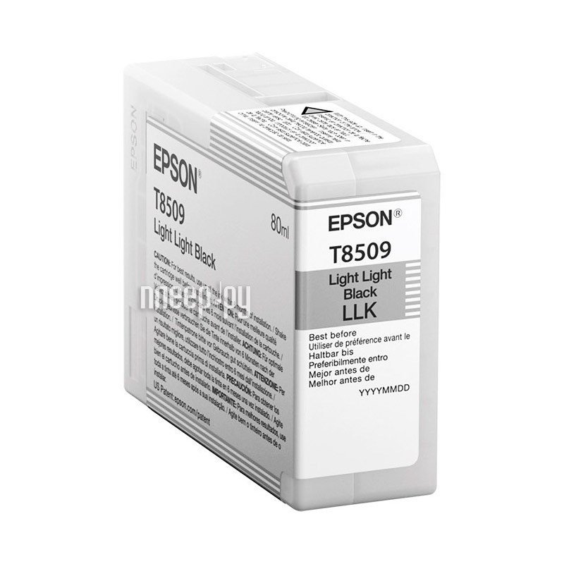  Epson T8509 C13T850900 Light Light Black  SC-P800  3647 