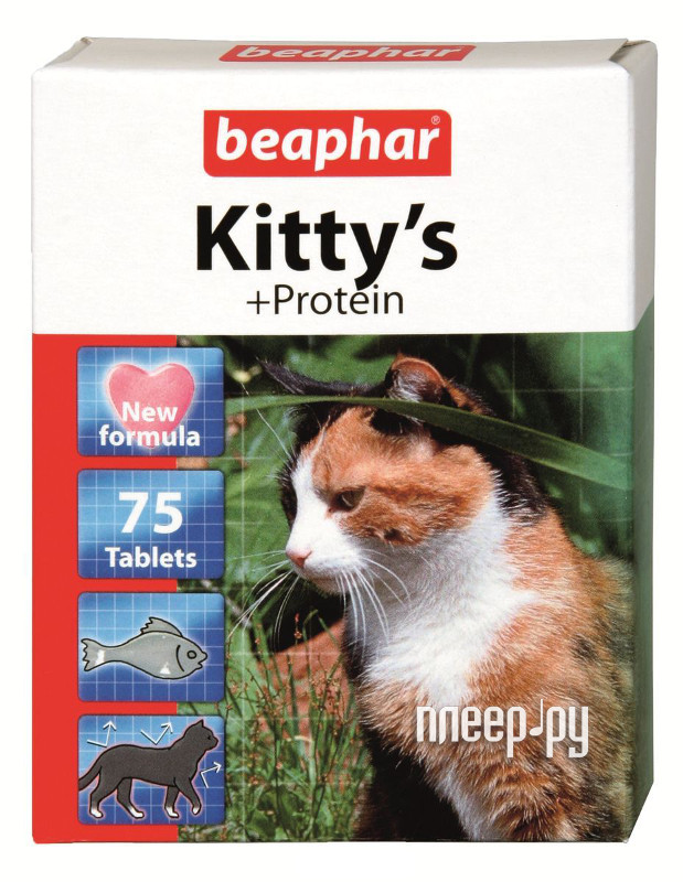  Beaphar Kittys+Protein  75   12510 