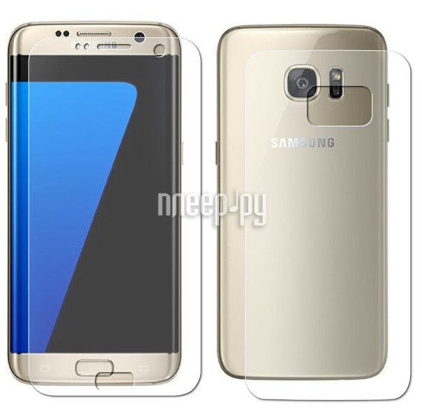    Samsung Galaxy S7 EDGE (5.5) Red Line Full Screen TPU ( +  )  408 
