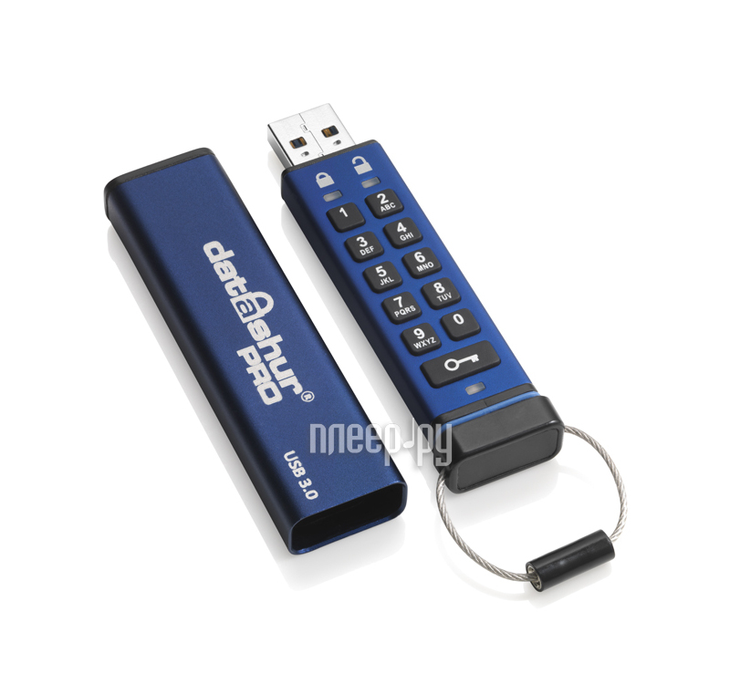 USB Flash Drive 32Gb - iStorage DatAshur Pro 256-bit IS-FL-DA3-256-32