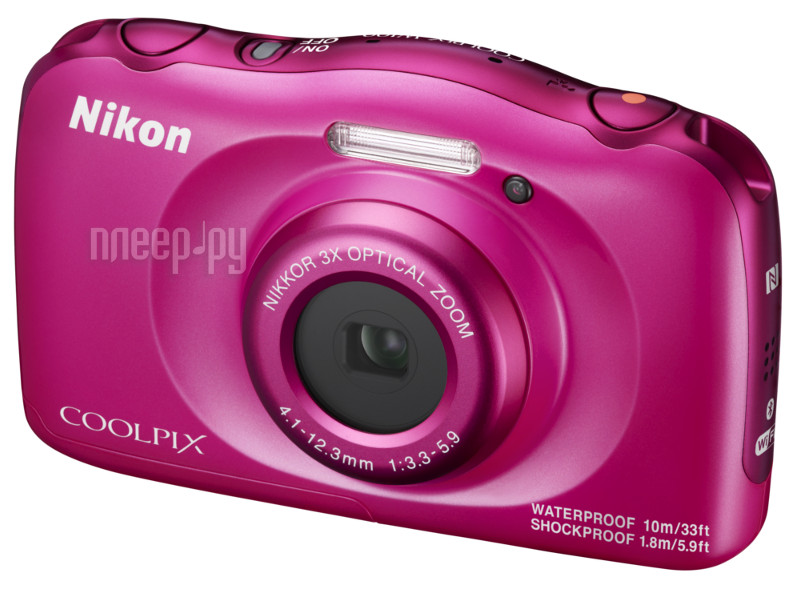  Nikon Coolpix W100 Pink  9013 