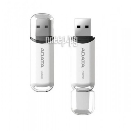 USB Flash Drive 8Gb - A-Data C906 Classic White AC906-8G-RWH